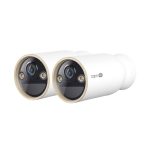 TP-Link Tapo C460 Battery-Powered Outdoor Security Camera, White