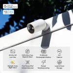 TP-Link Tapo C460 Battery-Powered Outdoor Security Camera, White - Image 12