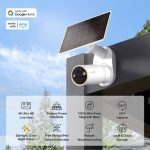 TP-Link Tapo C460 KIT Solar-Powered Security Camera Kit, White - Image 5