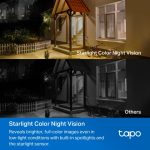 TP-Link Tapo C460 Battery-Powered Outdoor Security Camera, White - Image 8