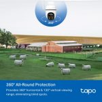 TP-Link TAPO C501GW Outdoor Pan/Tilt 4G LTE Camera, White - Image 9