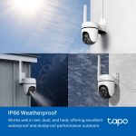 TP-Link TAPO C501GW Outdoor Pan/Tilt 4G LTE Camera, White - Image 6