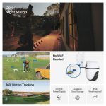 TP-Link TAPO C501GW Outdoor Pan/Tilt 4G LTE Camera, White - Image 11