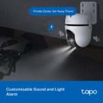 TP-Link Tapo C520WS Outdoor Pan/Tilt Security Wi-Fi Camera, White - Image 8