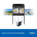 TP-Link Tapo C520WS Outdoor Pan/Tilt Security Wi-Fi Camera, White - Image 5
