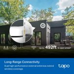 TP-Link Tapo C530WS Outdoor Pan/Tilt Security Wi-Fi Camera, White - Image 11