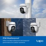TP-Link Tapo C530WS Outdoor Pan/Tilt Security Wi-Fi Camera, White - Image 8