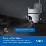 TP-Link Tapo C530WS Outdoor Pan/Tilt Security Wi-Fi Camera, White - Image 7