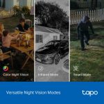 TP-Link Tapo C545D Outdoor Dual Lens Security Wi-Fi Camera, White - Image 7