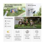 TP-Link Tapo C560WS Outdoor Pan/Tilt Security Wi-Fi Camera, White - Image 2