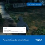 TP-Link Tapo C560WS Outdoor Pan/Tilt Security Wi-Fi Camera, White - Image 4