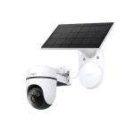 TP-Link TC90 KIT Solar-Powered Pan/Tilt Security Camera Kit, White