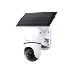 TP-Link Tapo C610 KIT, Solar-Powered Pan/Tilt Security Camera Kit, White
