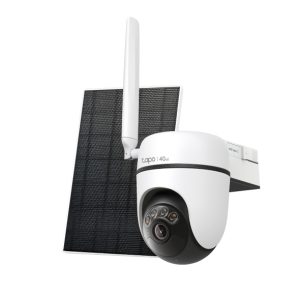 TP-Link Tapo C615G KIT, Solar-Powered Pan/Tilt 4G LTE Security Camera Kit, White