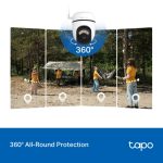 TP-Link Tapo C615G KIT, Solar-Powered Pan/Tilt 4G LTE Security Camera Kit, White - Image 7