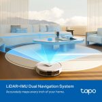 TP-Link Tapo RV30 Max Plus 5300Pa Hyper Suction Robot Vacuum & Mop + Smart Auto-Empty Dock, White - Image 6