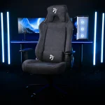 Arozzi Vernazza XL Soft Fabric Gaming Chair, 3D Armrests, 170kg Weight Capacity, Dark Gray, VERNAZZA-XL-SFB-DG - Image 6