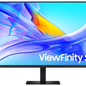 Samsung ViewFinity S8 S8UD 37" 4K Monitor, VA Panel, 60Hz Refresh Rate, 5ms Response Time, USB Type C, Black - LS37D800UAMXUE