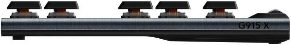 Logitech G915 X LIGHTSPEED TKL Wireless Low Profile Gaming Keyboard, Clicky Switches, Black, 920-012757 - Image 5