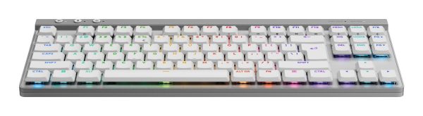 Logitech G515 LIGHTSPEED TKL Wireless Low Profile Gaming Keyboard, Tactile Switch, White, 920-012539 - Image 3