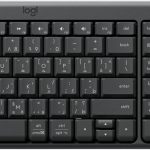 Logitech MK250 Bluetooth Wireless Mouse and Keyboard Combo: Fast & Easy Connectivity, Compact Wireless Keyboard, Ambidextrous Mouse, Durable build - Windows/MacOS, ARA Keyboard - Graphite, 920-013531