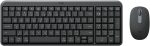Logitech MK250 Bluetooth Wireless Mouse and Keyboard Combo: Fast & Easy Connectivity, Compact Wireless Keyboard, Ambidextrous Mouse, Durable build - Windows/MacOS, ARA Keyboard - Graphite, 920-013531