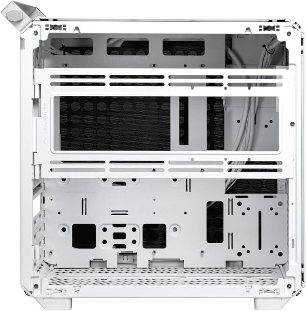 Cooler Master QUBE 500 Flatpack Macaron Small High Airflow Mid-Tower ATX Customizable Gaming PC Case, Tempered Glass, Vertical GPU Mount, USB-C, Carrying Handle, Gem Mini, Q500-DGNN-S00 - Image 2