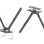 Logitech TV Mount for Video Bars, Attach Rally Bar, Rally Bar Mini, Rally Bar Huddle, or Rally Camera to any display with VESA mounting points, Black, 952-000041