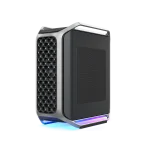 Cooler Master Cosmos Alpha E-ATX PC Case, 2 x 200mm non-LED fans, 1 x 120mm non-argb fan, 4x USB 3.2 Gen1 Type-A 5G & 2x USB 3.2 Gen2x2 20G Type-C ports, Accommodate 15 fans, Tempered glass panels, Silver/Black, C700-KGNN-S00 - Image 5