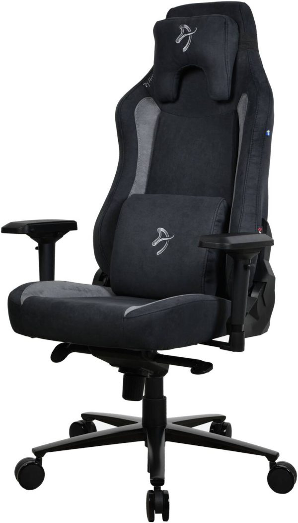 Arozzi Vernazza Supersoft Gaming Chair, 4D Armrests, 145kg Weight Capacity, Standard Size, Black-Gray, VERNAZZA-SPSF-BK - Image 3