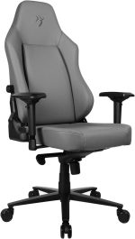 Arozzi Primo Full premium Leather Gaming Chair, Velour Neck Pillow, Up to 145kg Weight Capacity, Anthracite, PRIMO-PREM-AE - Image 2