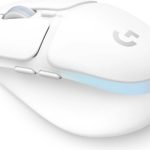 Logitech G705 LIGHTSPEED Wireless Gaming Mouse, Lightsync RGB Lighting, White, 910-006368