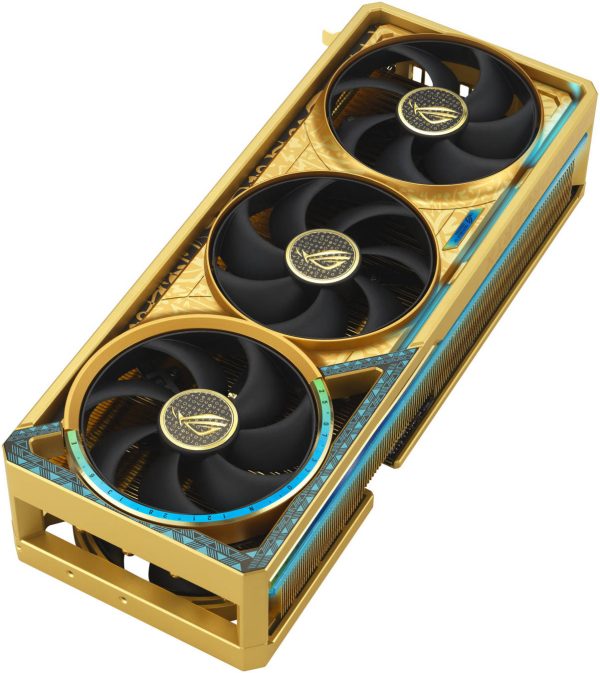 ASUS ROG Astral GeForce RTX 5090 Dhahab OC Edition Graphics Card, 32GB GDDR7, Gold, 90YV0LW6-M0NM00 - Image 2
