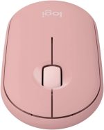 LOGITECH M350S Pebble 2 Bluetooth Mouse, Dongleless, Up to 4000 DPI, Tonal Rose, 910-007014 - Image 3