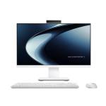 ASUS V440VA 23.8" Non Touch AIO PC, CORE 5 210H Processor, DDR5 8GB RAM, 512G PCIE G4 SSD, NO OS, White, 90PT03X1-M0A4K0