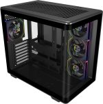 Cooler Master Elite 600 ATX Mid-tower Case with Tempered Glass, USB-C, and versatile cooling support for clean, efficient, and powerful builds, Black, E600-KGNN-S01 - Image 2