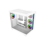 Cooler Master Elite 681 Computer Case, 4 X Pre-Installed Reverse Argb Fans, Upto 360mm AIO Support, ATX Motherboard Support, Ready for RTX 50 Series Upto 410mm, Type C Connector, White, E681-WHNN-S00 - Image 3