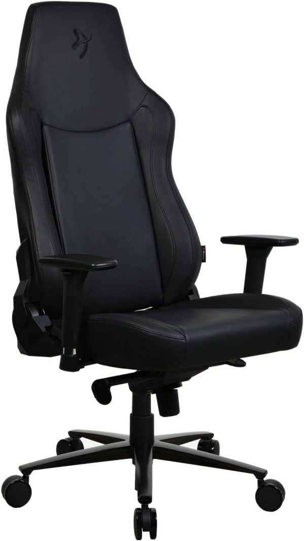 Arozzi Vernazza XL SoftPU Gaming Chair, 3D Armrests, Soft neck and lumbar pillow, Recline the backrest up to 165°, Black, VERNAZZA-XL-SPU-PBK - Image 3