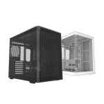 Cooler Master Elite 600 ATX Mid-tower Case with Tempered Glass, USB-C, and versatile cooling support for clean, efficient, and powerful builds, Black, E600-KGNN-S01 - Image 5