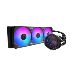 Cooler Master ML 360 Atmos II Pixel LED Simple Water Cooling CPU Cooler, Black, MLX-D36M-A25SZ-P1
