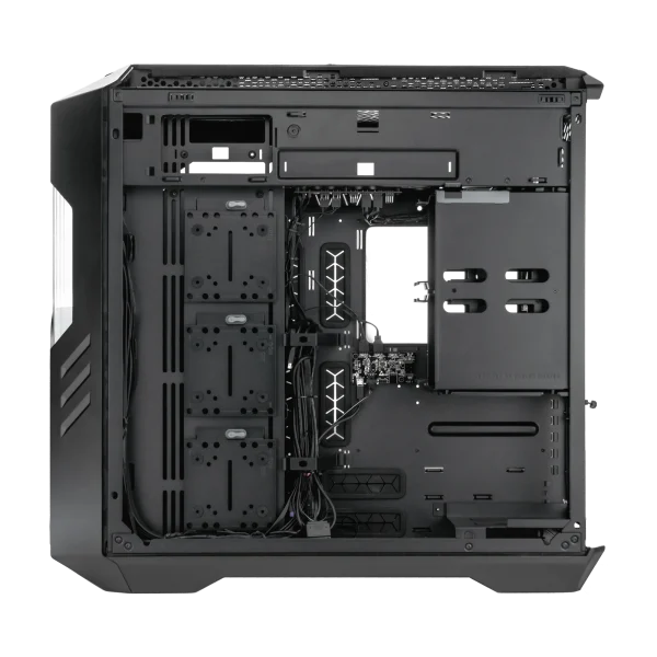 Cooler Master Tempered Glass Haf 700 Evo E-Atx High Airflow Pc Case With Iris Customizable Lcd, Breathable Tg Front Panel, 200Mm Sickleflow Argb Fans, 1 X Usb 3.2, Gen 2 Type C, 4 X Usb 3.2 Gen 1, Black, H700E-IGNN-S00 - Image 7