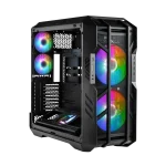Cooler Master HAF 700 Computer Case, 200mm ARGB Fans Pre-Installed, Type C Connector, Top Removable, 480mm Radiator Support, PWM & ARGB Hub Included, Support Up to SSI-EEB Motherboard, Black, H700-IGNN-S00 - Image 4