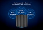 Netgear Orbi 970 Series Quad-Band WiFi 7 Mesh Network System RBE973S, Router + 2 Satellite Extenders, Covers Up to 10,000 sq. ft., 200 Devices, 10 Gig Internet Port, BE27000 Up to 27Gbps - Black, RBE973SB-100EUS - Image 6