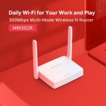Mercusys MW302R-EU 300Mbps Multi-Mode Wireless N Router, White - Image 3