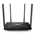 Mercusys AC12G V3 AC1300 Wireless Dual Band Gigabit Router, Black