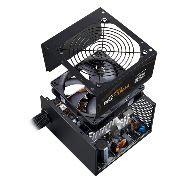 Cooler Master MWE Bronze 750 V3 230V Power Supply, ATX 3.1 support, Quiet HDB Fan, 80 Plus Bronze Certified, Black, MPE-7501-ACABW-3BUK - Image 8