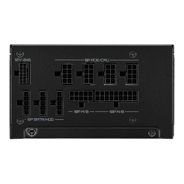Cooler Master MWE Gold 850 V3 ATX 3.1 Power Supply, 80+ Gold Certified, Silent fan performance with a zero-RPM mode, Fully Modular, Black, MPX-8503-AFAG-2EBUK - Image 6
