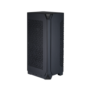 Cooler Master NCORE 100 Air Mini-ITX PC Tower Case, Anodized Aluminum, 356mm Vertical Triple-Slot Mount GPU, SFX PSU 130mm, Air Cooler Up to 70 mm, Compatible RTX 5080 | RX 9070 XT, Black, NR100-KNNN-S00