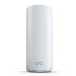 NETGEAR Orbi 770 Series Tri-Band WiFi 7 Mesh Add-on Satellite (RBE770) – Works with Orbi RBE772 and RBE773, Security Features, Up to 11Gbps, Covers up to 2,750 sq ft, 2.5 Gig LAN Ports, RBE770-100EUS