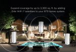 Netgear Orbi 970 Series Quad-Band WiFi 7 Mesh Add-on Satellite RBE970 - Works with Orbi RBE972S and RBE973S, Adds Coverage Up to 3,300 sq. ft., BE27000 Up to 27Gbps - White, RBE970-100EUS - Image 3